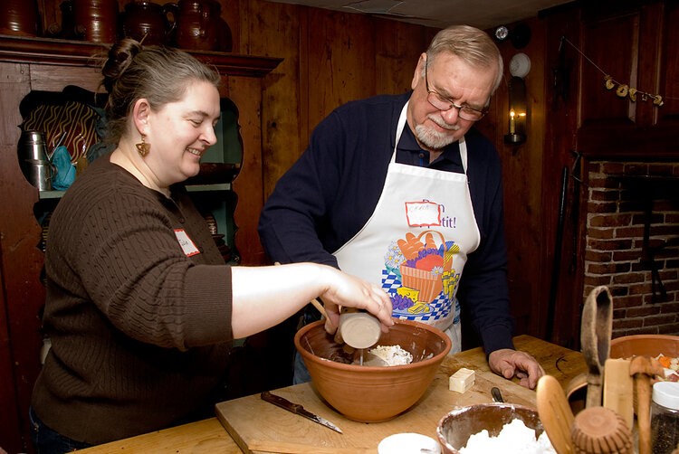 Open Hearth Cooking Demonstration Cooking by the Book Historic Deerfield