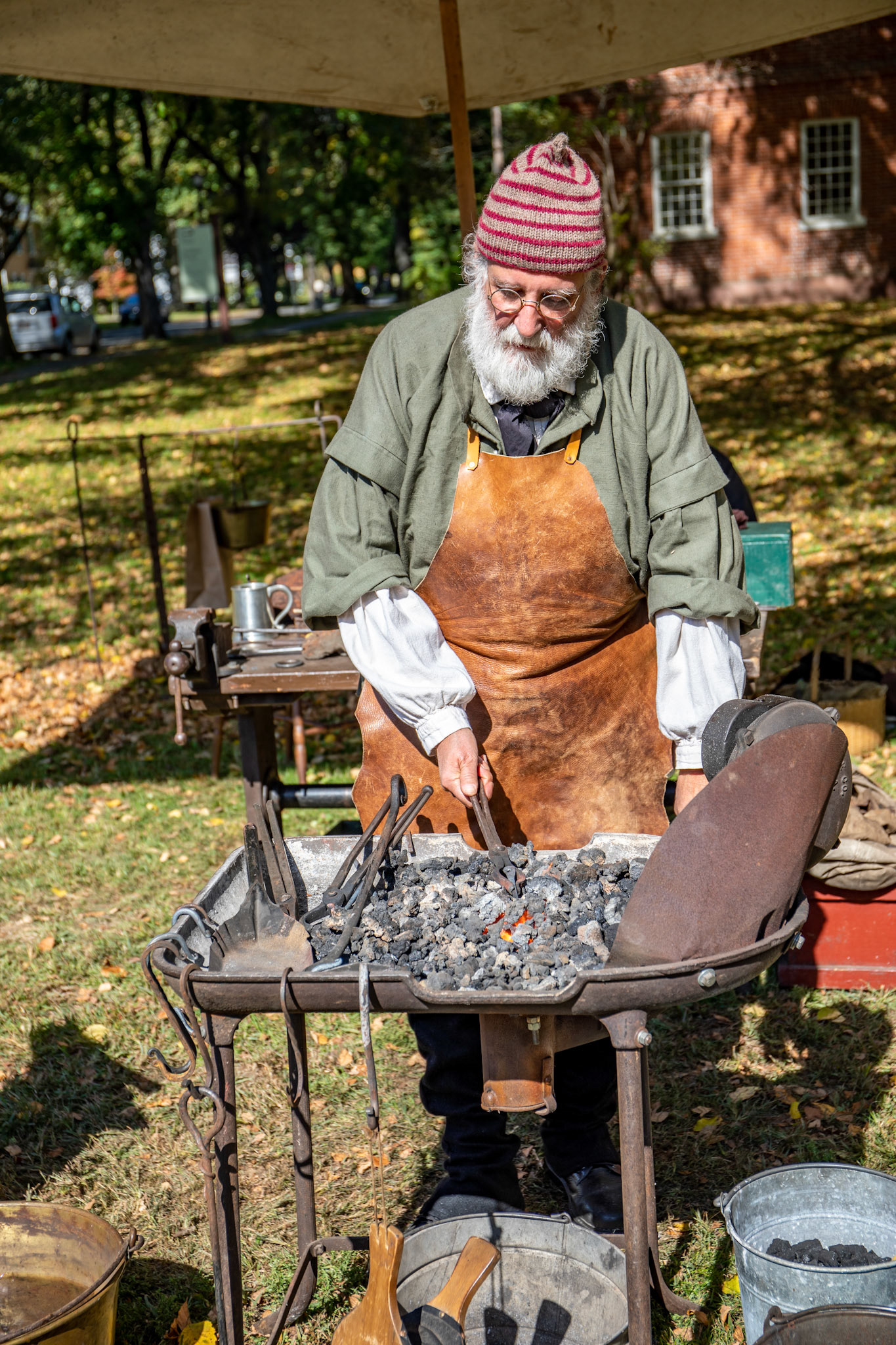 Blacksmithing with Rick Martin and Dennis Picard